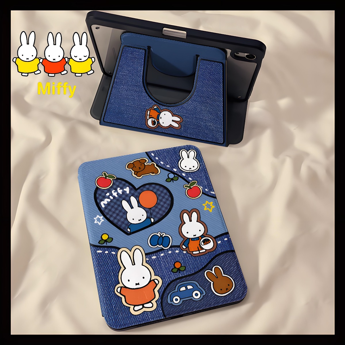 Tablet Ipad Accessories - 귀여운 미피 토끼 태블릿 케이스 풍선