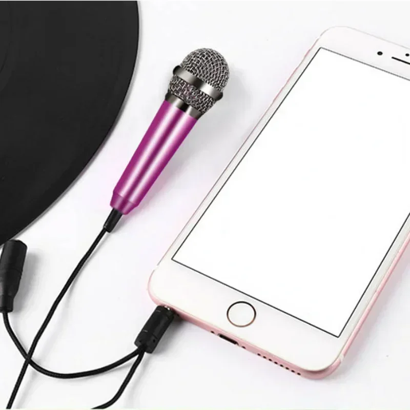 Laptop Tablet Accessories - 미니 휴대용 3.5mm 스테레오 스튜디오 마이크