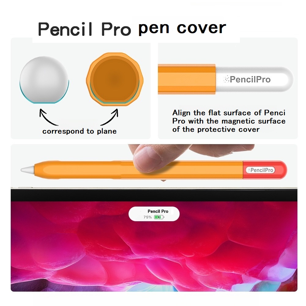 애플 펜슬 3용 실리콘 케이스 아이패드 펜슬 터치 펜  - Tablet Pencil Accessories 리뷰 및 가격