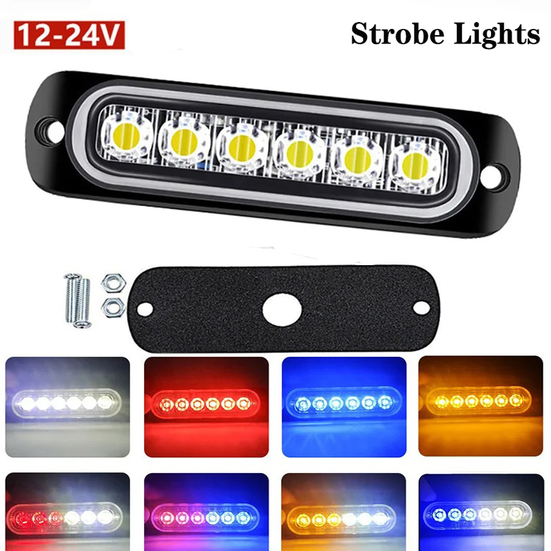 1개 12/24V 스트로브 사이드 마커 경고등 6LED - Tablet Accessories Aesthetic 리뷰 및 가격