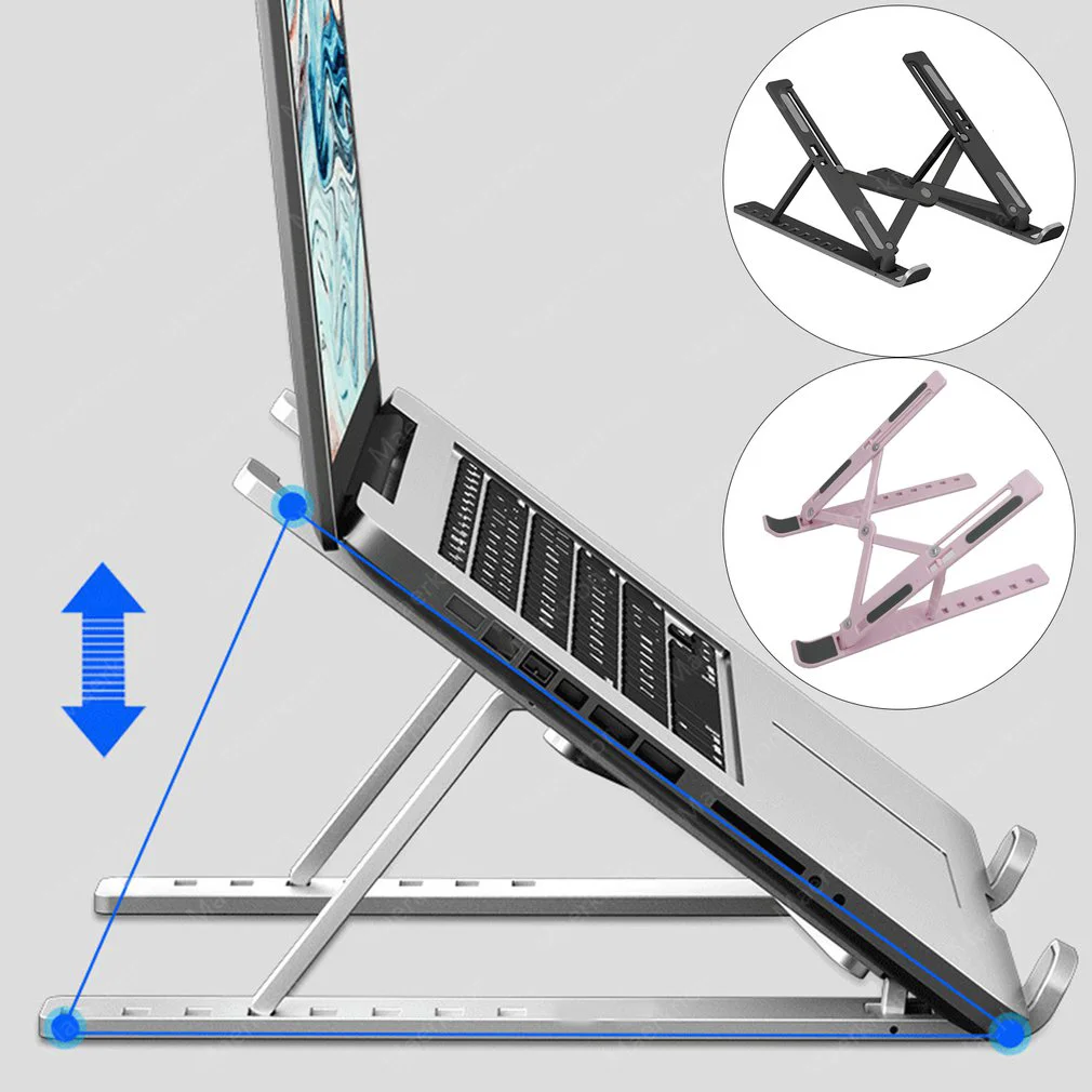 노트북 스탠드 휴대용 접이식 노트북 브래킷 조정 가능한 - Tablet Ipad Accessories 리뷰 및 가격