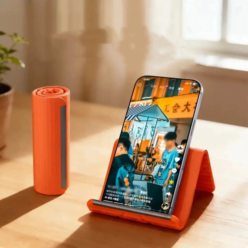 휴대용 실리콘 폰/태블릿/노트북 거치대, 창의적인 접이 - Tablet Accessory 리뷰 및 가격