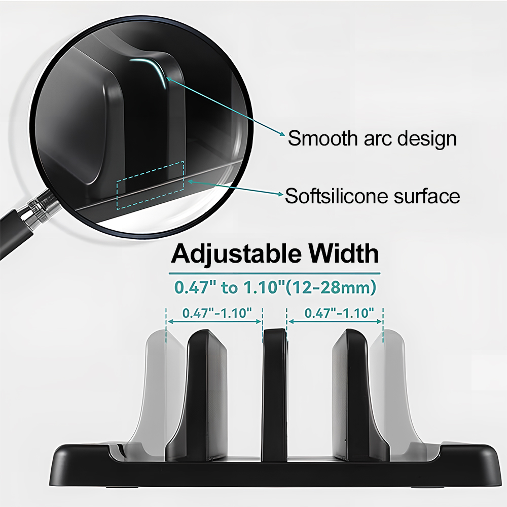 사무실용 ABS 노트북 스탠드 수직형으로 데스크탑 공간 - Tablet Accessory 리뷰 및 가격